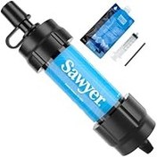 تصویر محصولات Sawyer SP128 مینی سیستم تصفیه آب، تک، آبی Sawyer Products SP128 Mini Water Filtration System, Single, Blue