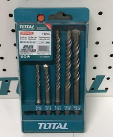 تصویر ست مته 5 تایی توتال 