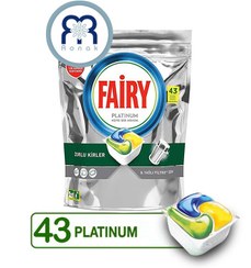 تصویر قرص ماشین ظرفشویی FAIRY مدل Platinum بسته 43 عددی 