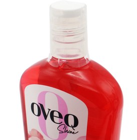 تصویر شامپو بدن شفاف مدل رز حجم 400 میل اوک شاین Oveq Shine Transparent Rose Body Shampoo 400ml