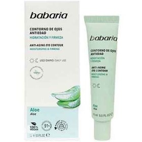 تصویر کرم دور چشم ضد چروک و آبرسان آلوورا باباریا babaria مدل ALOE ANTI AGING EYE CONTOUR کد 1673597 