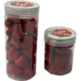 تصویر توت فرنگی خشک 