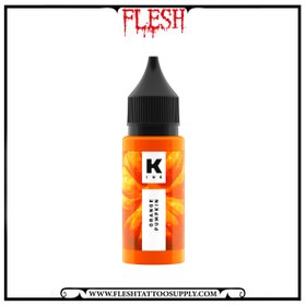 تصویر رنگ نارنجی تتو orange pupmkin 15ml 