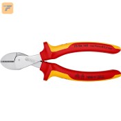 تصویر سیم چین فشار قوی با قدرت اهرم بالا کنیپکس مدل 7306160 سایز 160 میلی متر X-Cut Compact Diagonal Cutter