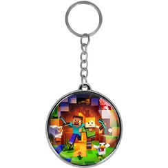 تصویر جاکلیدی دوطرفه خندالو طرح بازی ماینکرافت Minecraft 