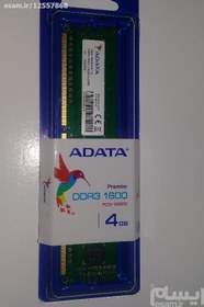 تصویر رم DDR3 Adata ddr3 1600 4Gig