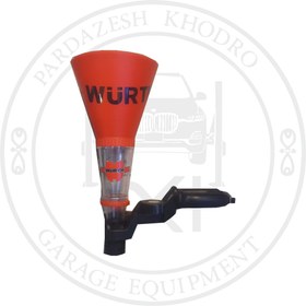 تصویر قیف روغن قفل‌ دار WÜRTH 