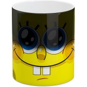 تصویر ماگ حرارتی آبنبات رنگی طرح باب اسفنجی کد ARM0131 