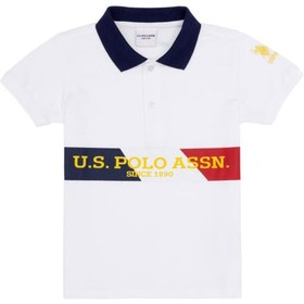 تصویر تیشرت یقه پلو پسرانه برند یو اس پلو U.S. Polo Assn. اصل G083SZ011.000.1600257 