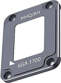 تصویر قاب اصلاح کننده قاب تماس CPU MHQJRH، سگک ضد خم شدن، کیت بازسازی LGA 1700 برای نسل دوازدهم و سیزدهم اینتل (خاکستری فضایی) - ارسال 20 روز کاری MHQJRH CPU Contact Frame Bending Corrector Frame Anti-Bending Buckle,LGA 1700 Retrofit Kit for Intel 12th/13th Generation (Space Gray)