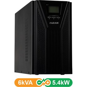 تصویر دستگاه UPS آنلاین فاران 6KVA مدل Titan Plus 