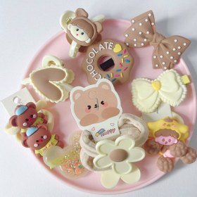 تصویر پک کارتی کش و گیر مو عروسکی 