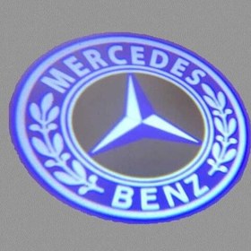 تصویر چراغ لوگو لایت بنز Benz 