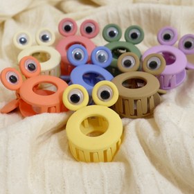 تصویر کلیپس قورباغه - زرد 