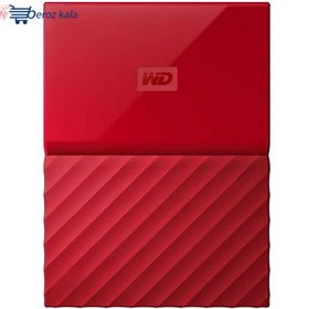 تصویر هارد اکسترنال وسترن دیجیتال مدل My Passport WDBYNN0010B ظرفیت 1 ترابایت Western Digital My Passport WDBYNN0010B External Hard Drive - 1TB