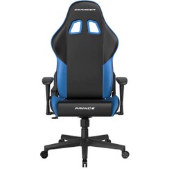 تصویر صندلی گیمینگ دی ایکس ریسر مدل P132 2025 مشکی آبی 