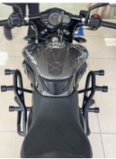 تصویر محافظ بدنه موتورسیکلت میله حفاظتی ویژه BAJAJ PULSAR NS 200 6 WEDGE MATTE BLACK İnan 