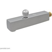 تصویر وان پر کن با دایورتور کی دبلیو سی مدل آوا کروم kwc-part-ava-bath-tub-spout-diverter-chrome