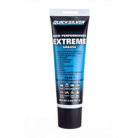 تصویر گریس دریایی Quicksilver 8M0071838 با کارایی بالا چند منظوره Extreme NLGI 2 - 8 Oz. لوله - ارسال 20 روز کاری Quicksilver 8M0071838 High Performance Multi-Purpose Extreme NLGI 2 Marine Grease - 8 Oz. Tube