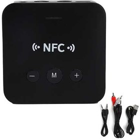 تصویر گیرنده بلوتوث AFK-A10 NFC فرستنده گیرنده بلندگو اتومبیل AUX 