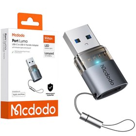 تصویر تبدیل OTG تایپ سی به USB3.0 مک دودو OT-758 Mcdodo OT-758 Type-C To USB3.0 OTG Adapter