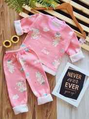 تصویر ست پوشاک دخترانه طرح خرس سایز ۲ تا ۳ سال 