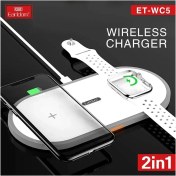 تصویر شارژر وایرلس wireless charger earldom ET-WC5 