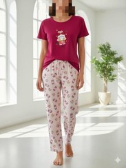 تصویر ست تیشرت شلوار راحتی زنانه ۵۱۰۲ 