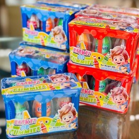 تصویر پک ۶ عددی پاستیل نوشابه ای 