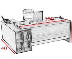 تصویر میز مدیریتی فیس face 