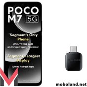 تصویر مبدل OTG Type-C شیائومی مدل Poco M7 