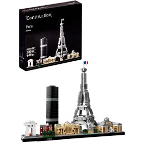 تصویر لگو ساختنی شهر پاریس ۶۴۹ تکه کد ۲۰۰۴۴ 