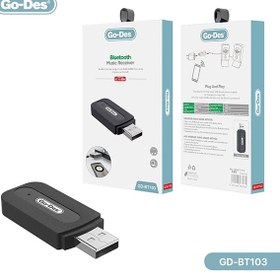 تصویر دانگل بلوتوث ماشین گودس مدل GO-DES BT103 