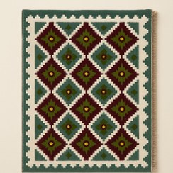 تصویر گلیم پشمی 