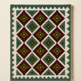 تصویر گلیم پشمی 