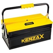 تصویر جعبه ابزار کنزاکس مدل KTB-1302 دو طبقه ۳۰ سانت فلزی 