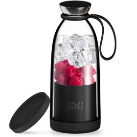 تصویر مخلوط‌ کن ‌قابل حمل 500ML فرش جویس مدلFresh Juice Bottle Blender 