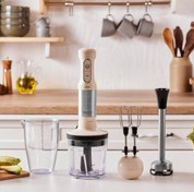 تصویر گوشت کوب برقی-سه کاره-کاراجا Mastermaid Prosteel قرمز 