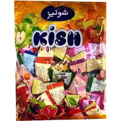 تصویر آبنبات میوه با مغز پاستیل کیش 