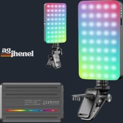 تصویر ویدیو لایت شارژی _ نور RGB 