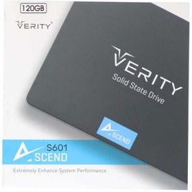 تصویر حافظه اس اس دی اینترنال وریتی مدل ASCEND S601 ظرفیت 128 گیگابایت Verity ASCEND S601 128GB Internal SSD