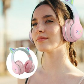 تصویر هدفون بی سیم مدل HZ-BT612 CAT HZ-BT612 CAT Wireless headphones