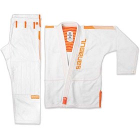 تصویر لباس جوجیتسو سفید sanabul مدل Highlights Pro 