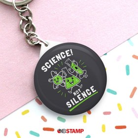 تصویر پیکسل علمی طرح Science Not Silence 