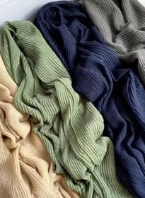 تصویر شال پلیسه اکلیلی زرشکی 