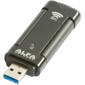 تصویر کارت شبکه USB گیرنده وایرلس آلفا AWUS036EAC Alfa 