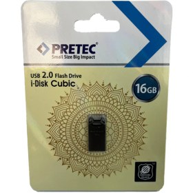 تصویر فلش 16 گیگ پرتک Pretec i-Disk Cubic Pretec i-Disk Cubic USB 2.0 16GB Flash Drive