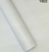 تصویر برچسب کمد و کابینت سفید یخی طرح کتان عرض ۶۰ سانت کد Y 802 