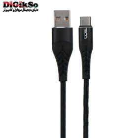 تصویر کابل Type-C تسکو مدل TC PD 189 طول 1 متر TSCO TC 189 Type-C Cable 1M