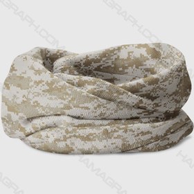 تصویر هدبند طرح brown pixel 